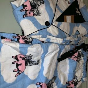 P.J. Salvage Pajamas Flannel when pigs fly Small